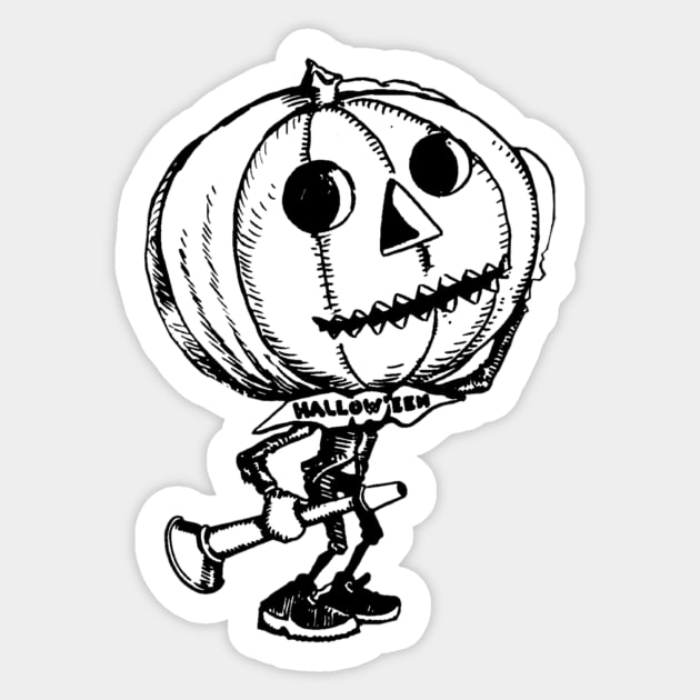 Lil Halloween Punkin Sticker by alexp01